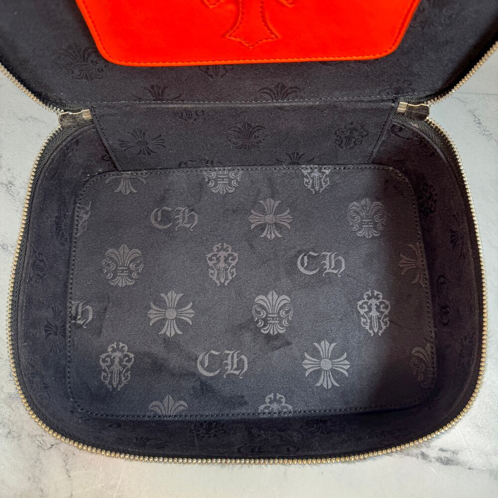 Chrome Hearts Jewelry Case  St Barth Exclusive Leopard Pony Hair Box Bag Clutch - Picture 8 of 16